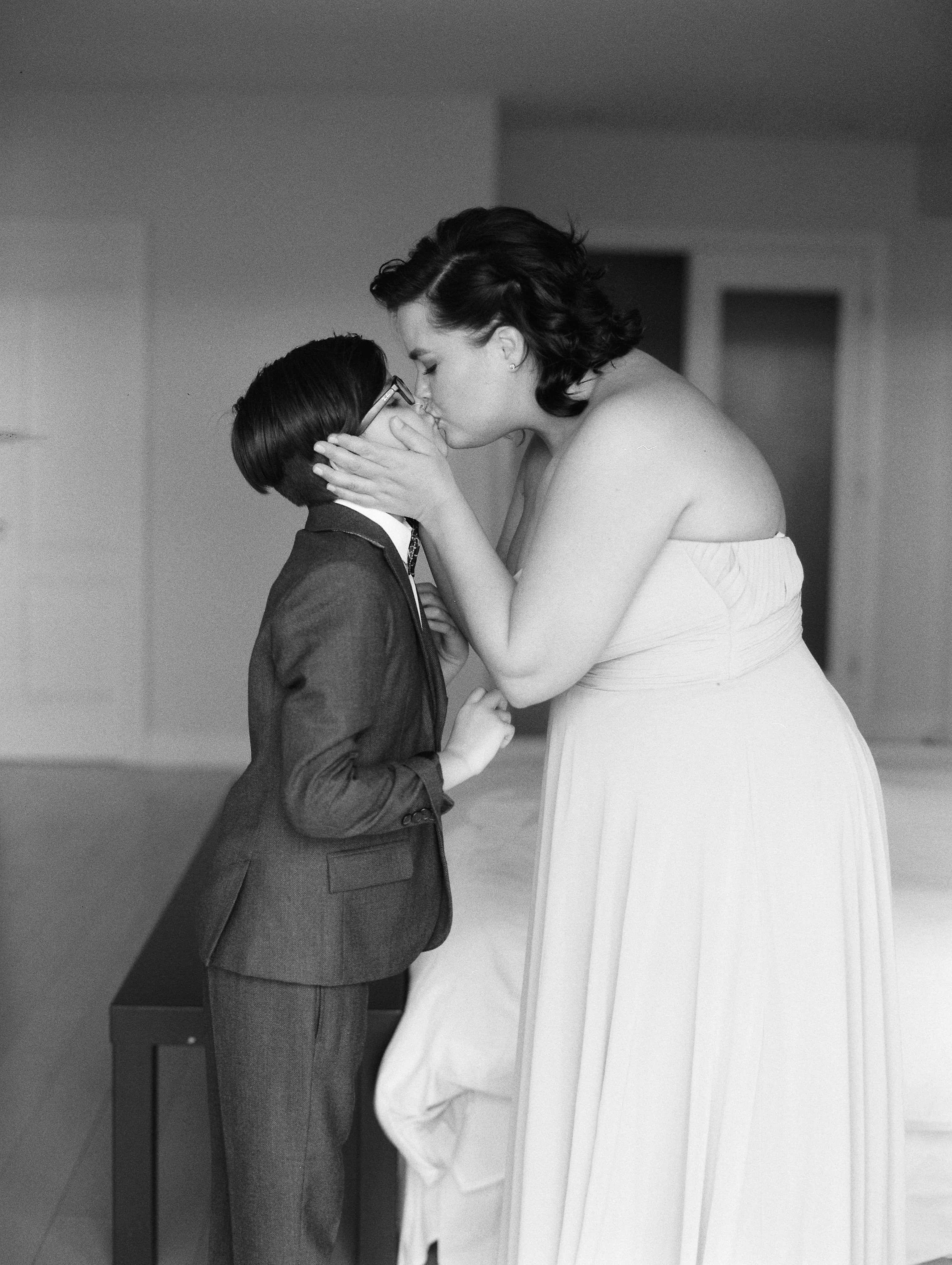 Mother and son